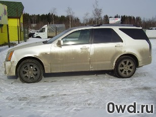 Битый автомобиль Cadillac SRX