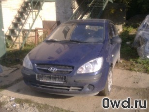 Битый автомобиль Hyundai Getz