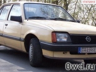 Битый автомобиль Opel Ascona